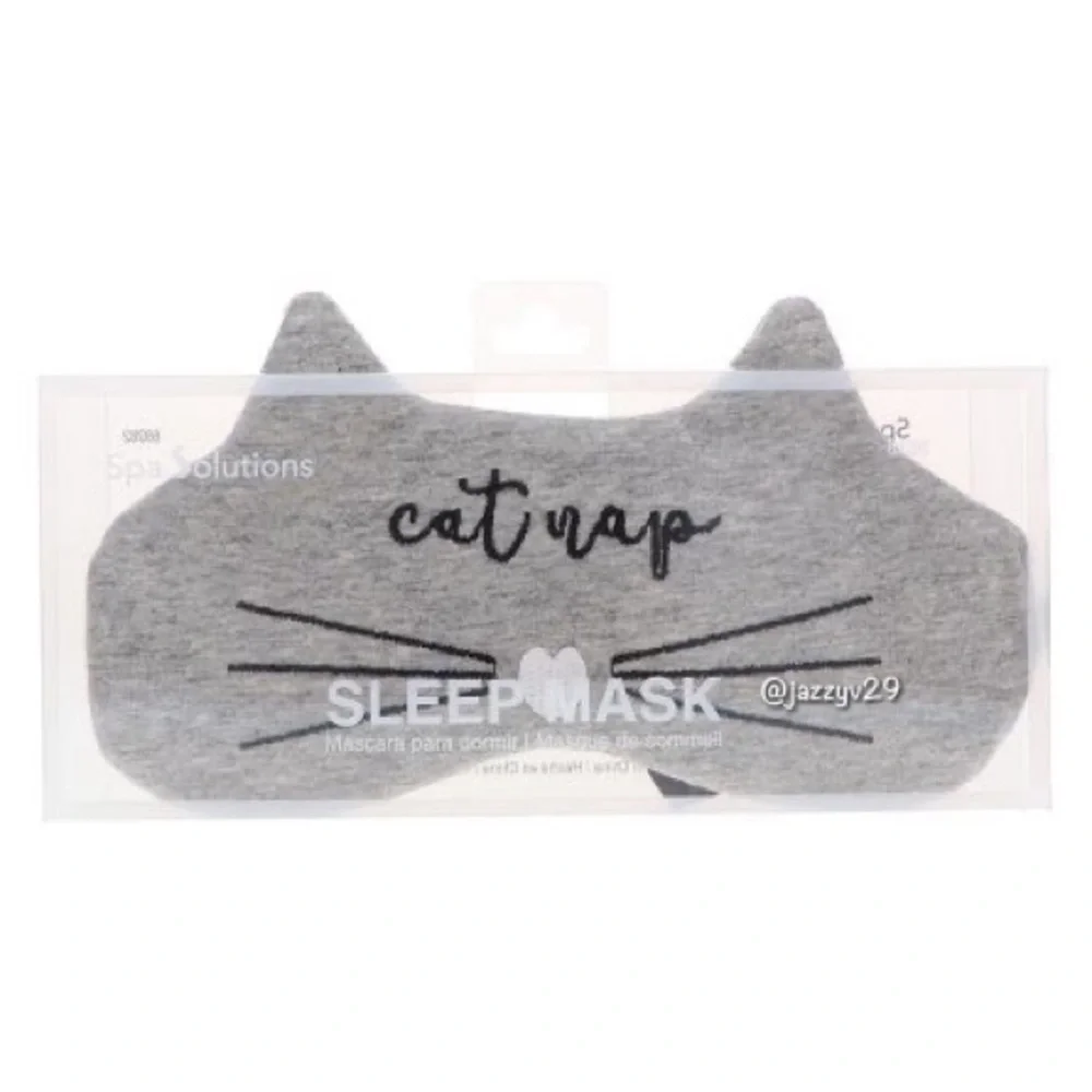 🐈Cala Spa Solutions Grey 'Cat Nap' Sleep Mask🐈